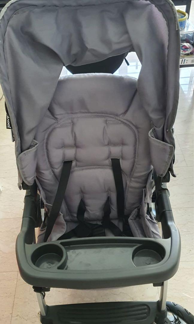JOOVY CABOOSE VARYLIGHT TANDEM ADJUSTABLE FRAME STROLLER Babies Kids Going Out Strollers on Carousell