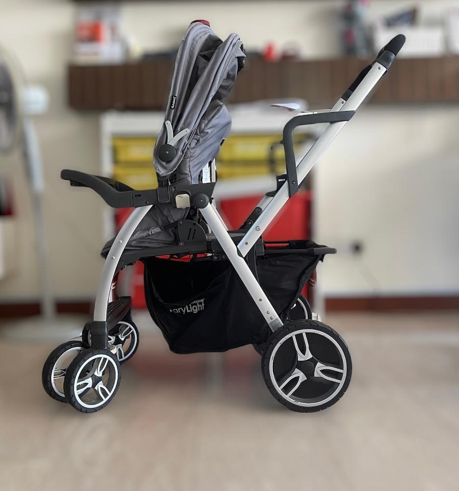 JOOVY CABOOSE VARYLIGHT TANDEM ADJUSTABLE FRAME STROLLER Babies Kids Going Out Strollers on Carousell