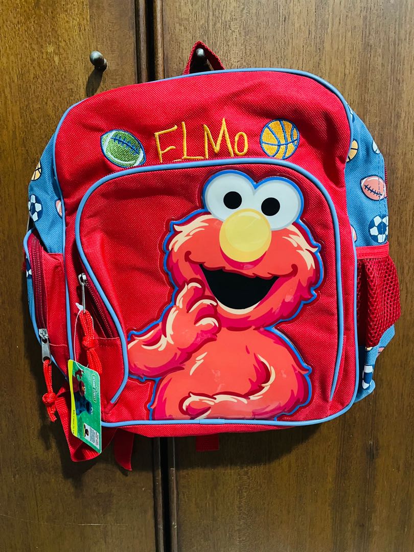 Kids Elmo Backpack Babies Kids Babies Kids Fashion on Carousell