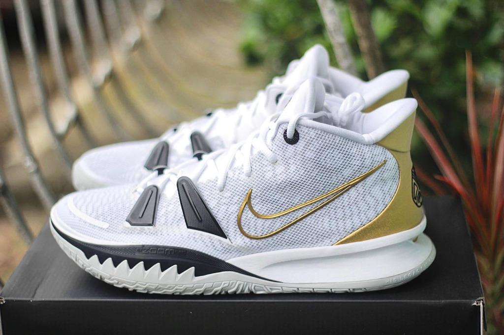 Gold kyrie shoes top