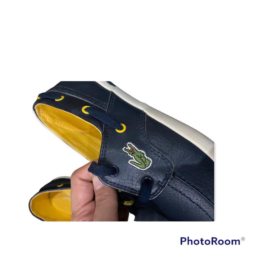 Lacoste (Category: Casual Shoes) located in Bulacan. Submitted by vanitrix (Listing ID 1127065493, Image 3). Description: brand Lacoste size US 7.5 with box used twice.