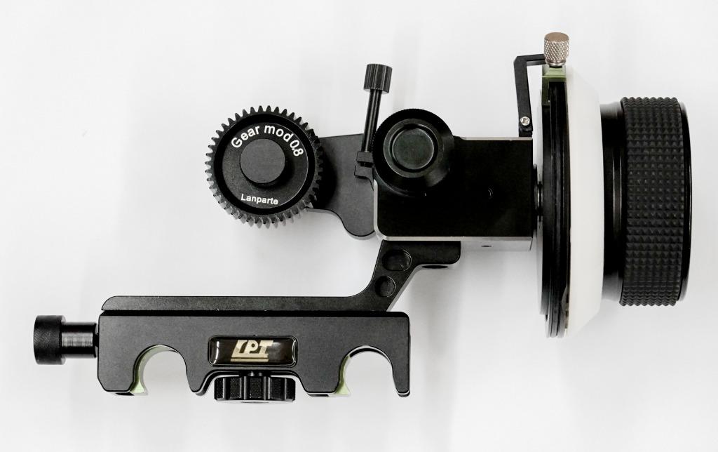 LanParte Follow Focus V2 with Hard Stops for 15mm Rods
