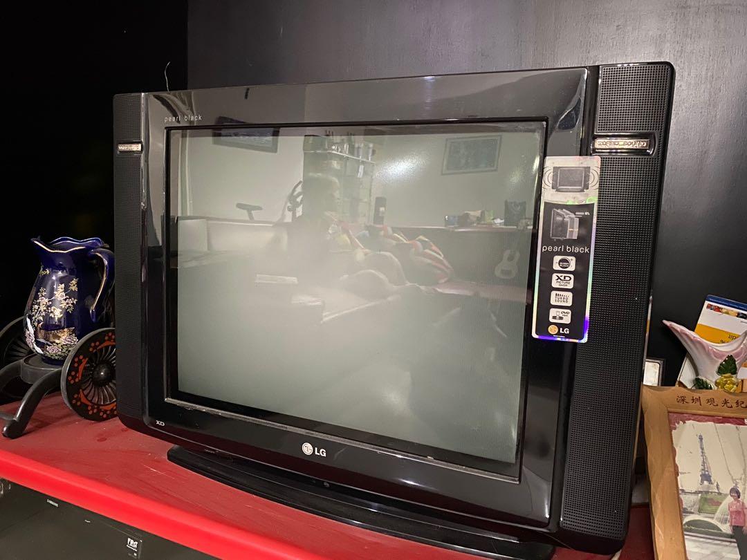 Lg Tv Pearl Black 21 Elektronik Tv Perlengkapan Hiburan Di Carousell