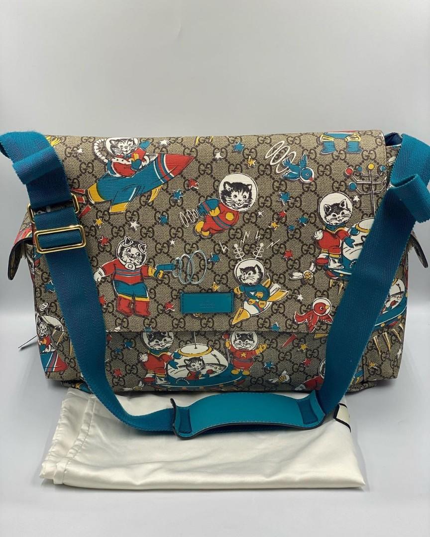 Gucci space cats deals diaper bag