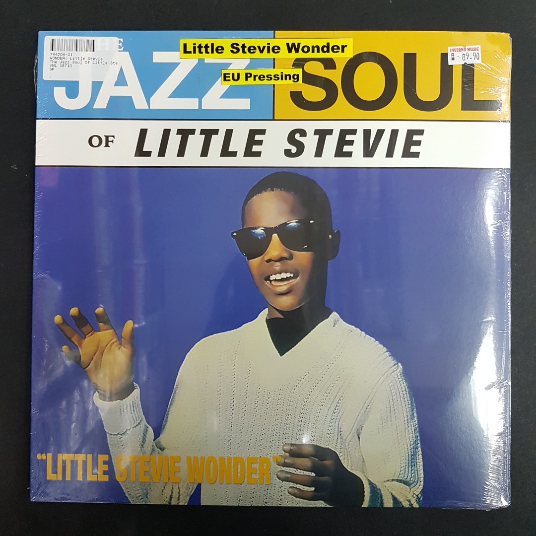 Music　Soul　(LP),　Little　on　DVDs　Toys,　Wonder　CDs　Media,　Stevie　Hobbies　Jazz　Carousell