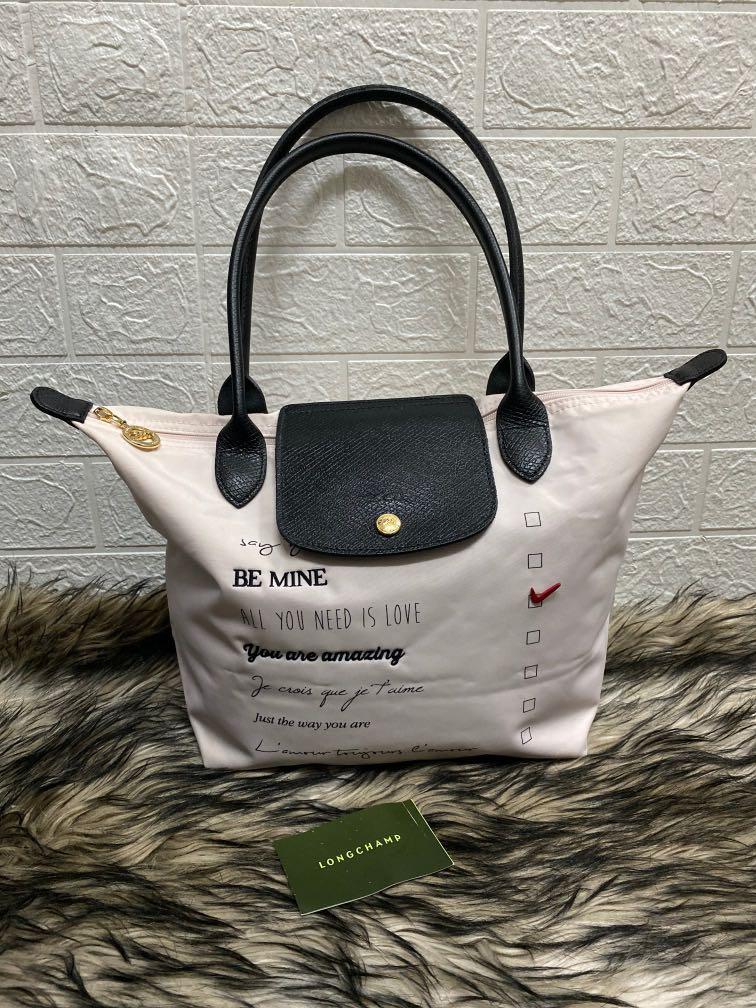 longchamp nylon tote bag