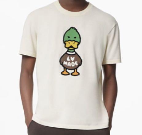 NIGO Intarsia Jacquard Duck Short-Sleeved Crewneck T-shirt #nigo7632