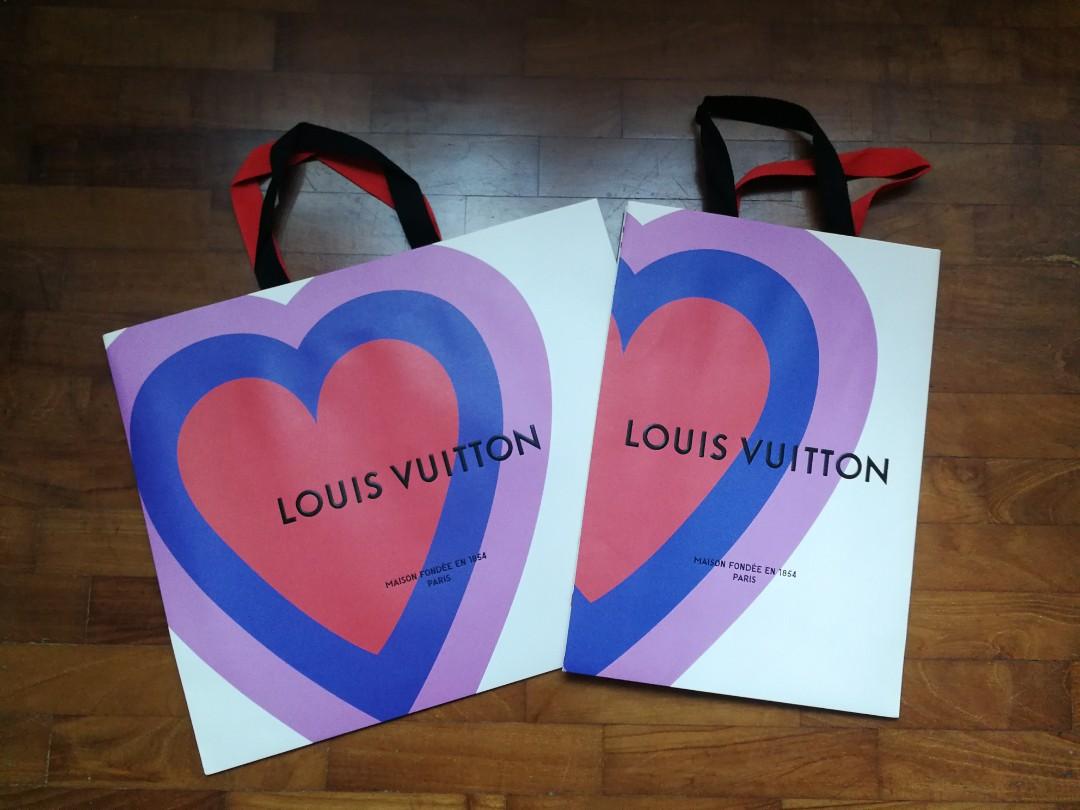 Louis Vuitton LV Christmas Edition Shopping Paper Bag