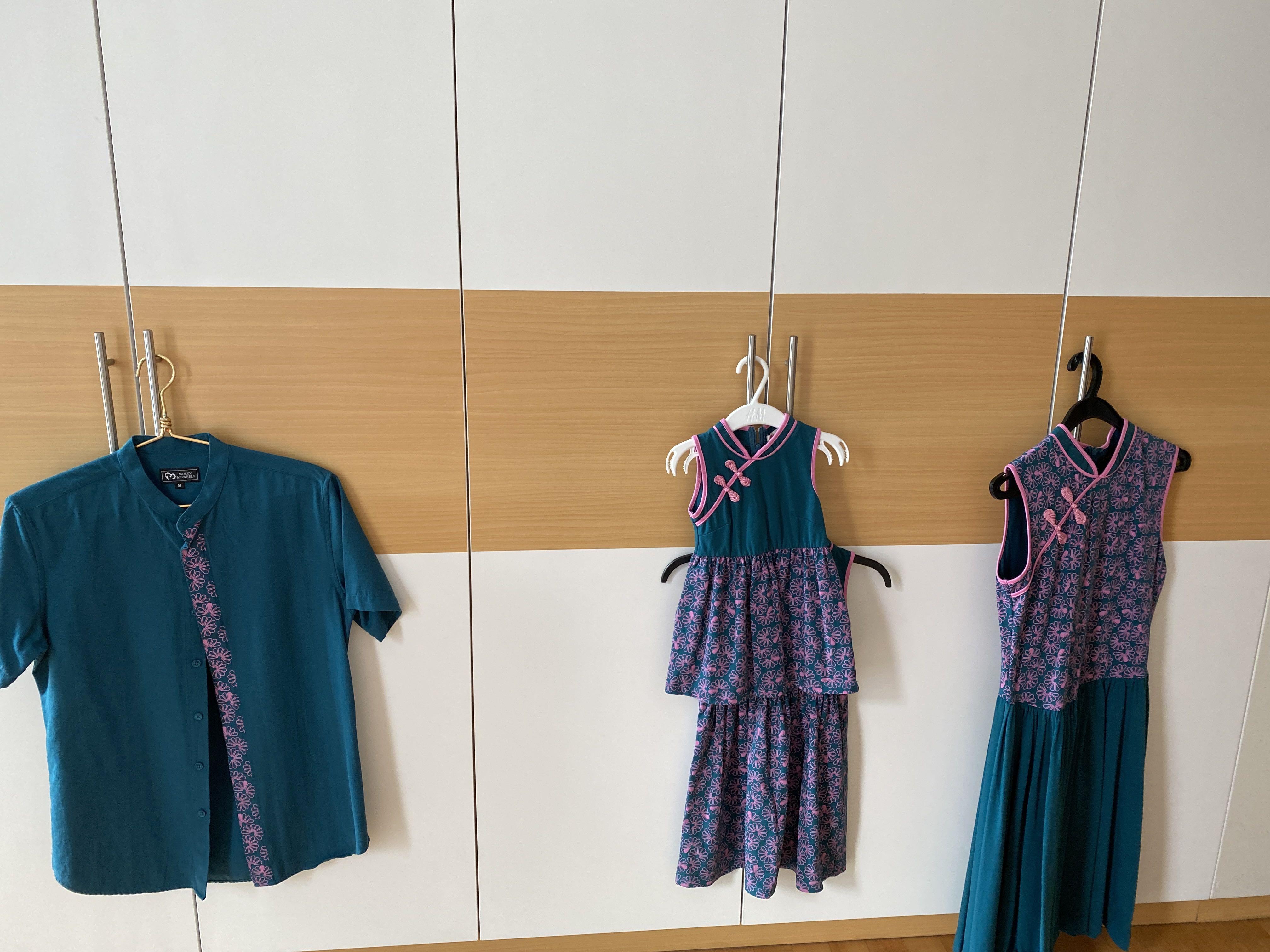 Matching family set clothes Cheongsam by Moley Apparel, Babies & Kids