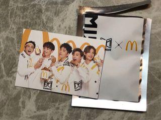 McDonald’s 麥當勞 Mirror 團卡包郵