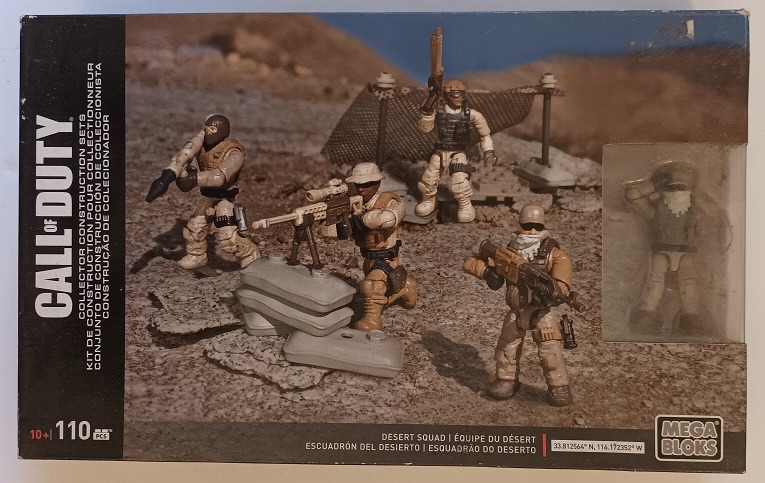 Mega Construx Mega Bloks Call of Duty Desert Squad