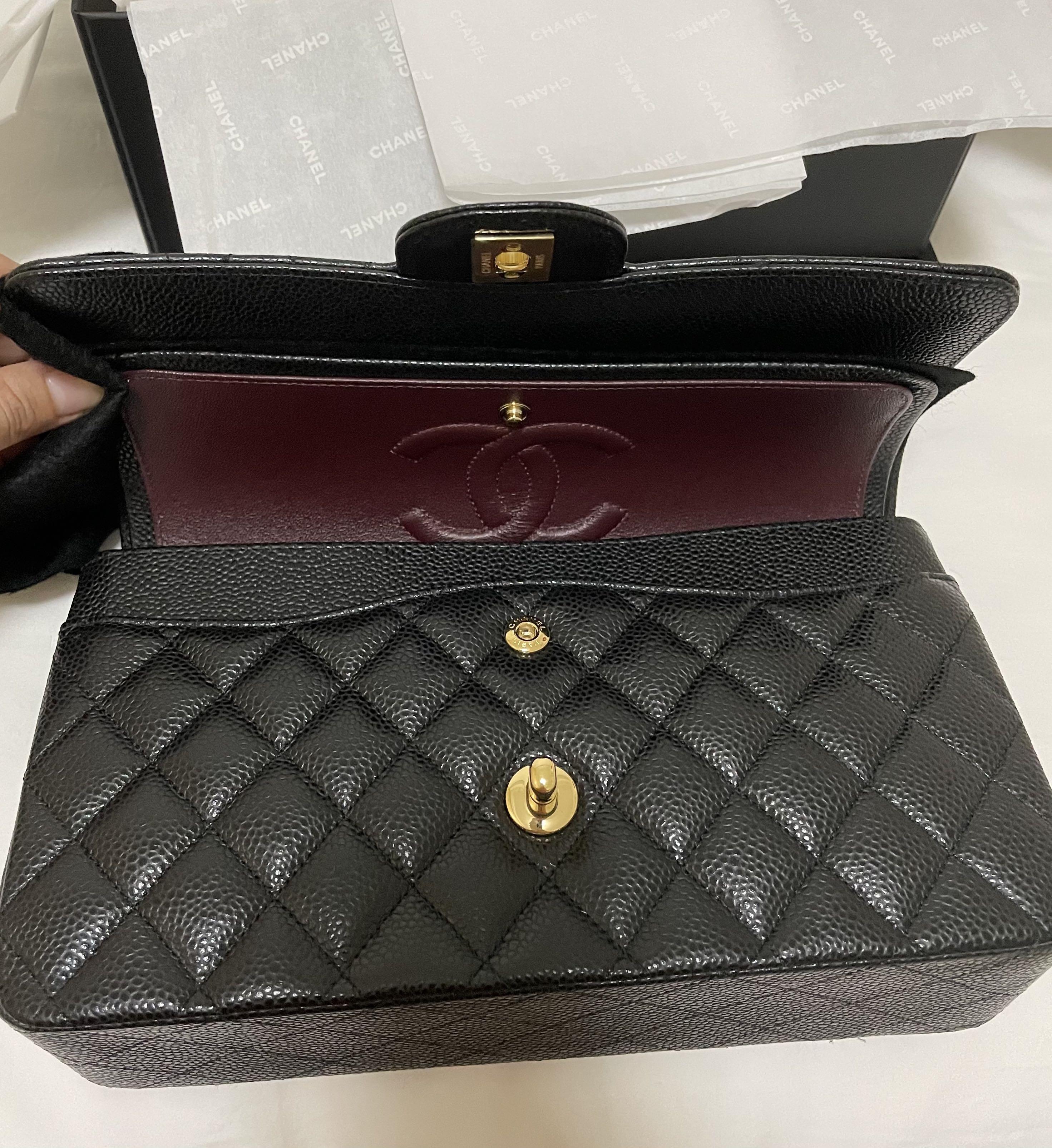 Microchip Chanel Classic Flap, Medium GHW, Luxury, Bags & Wallets on  Carousell