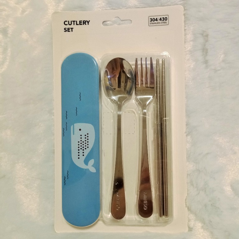 Miniso Ocean Series Cutlery Set, Furniture & Home Living, Kitchenware