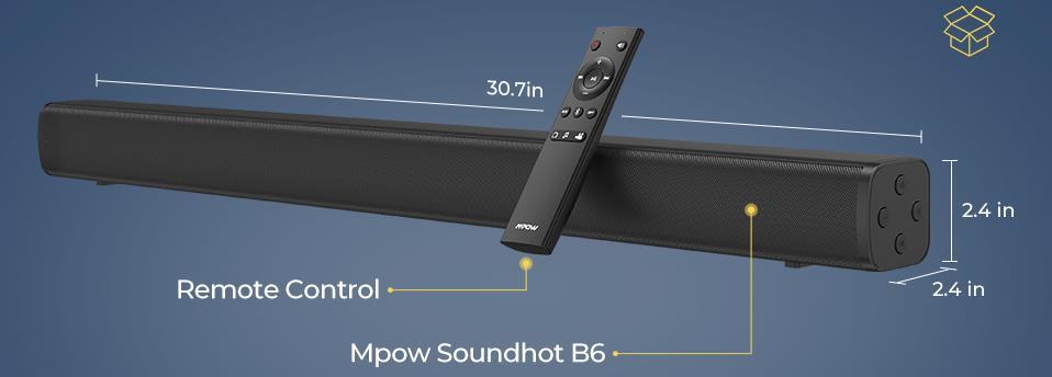 Mpow soundbar online
