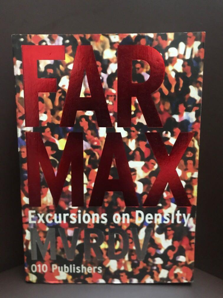 MVRDV FAR MAX Excursions on Density 實用書, 興趣及遊戲, 書本& 文具