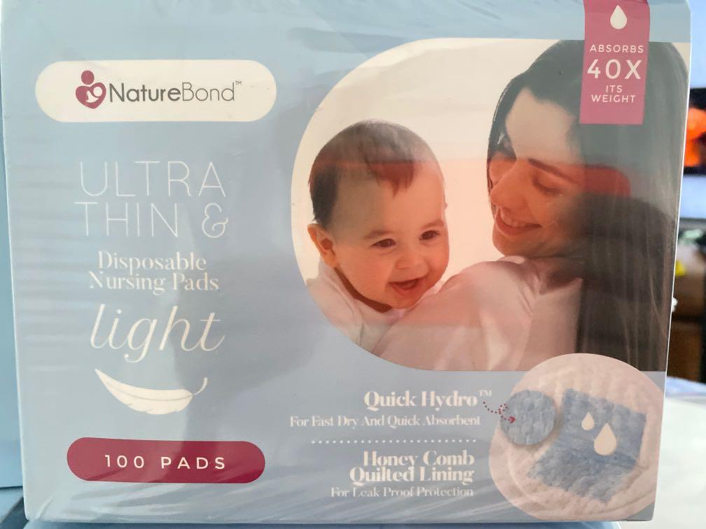 NatureBond Ultra Thin Disposable Nursing Pads for Breastfeeding