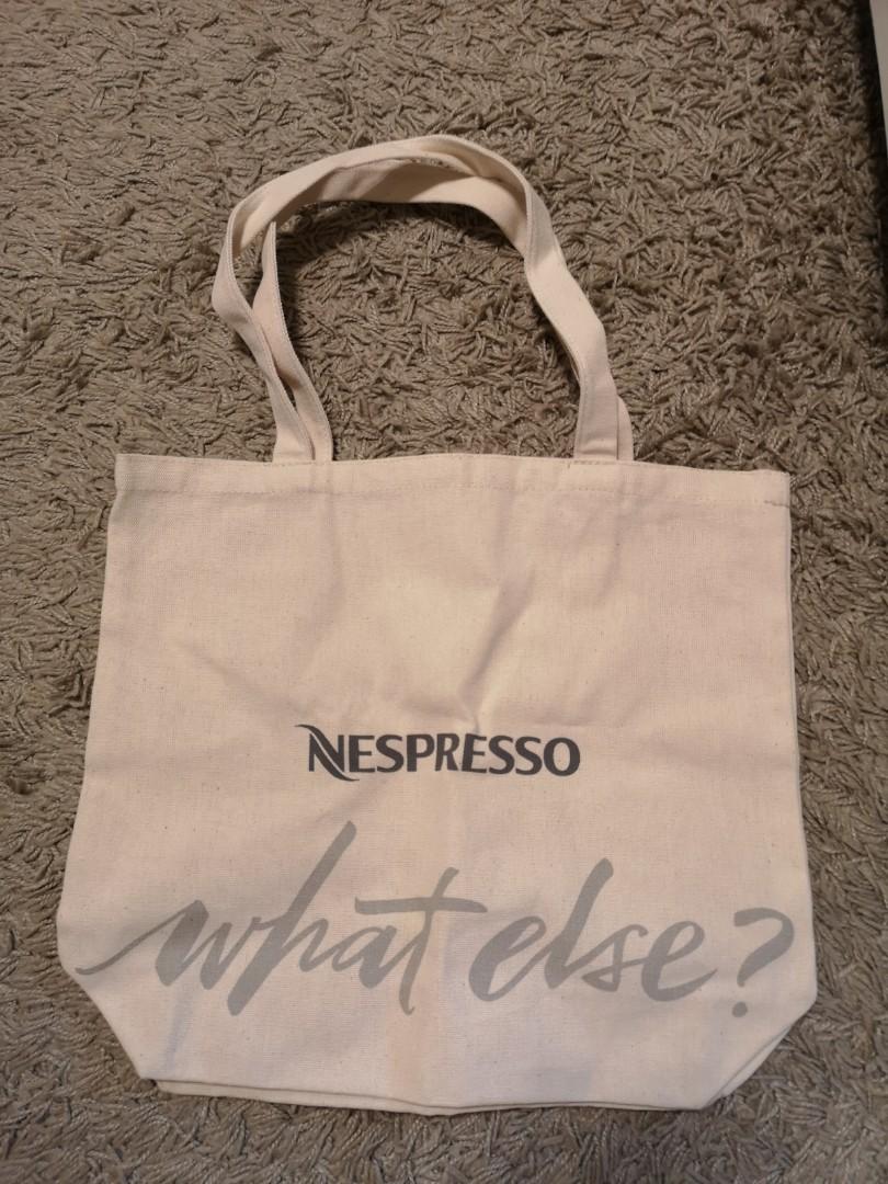 Nespresso canvas tote bag, Women's Fashion, Bags & Wallets, Tote Bags