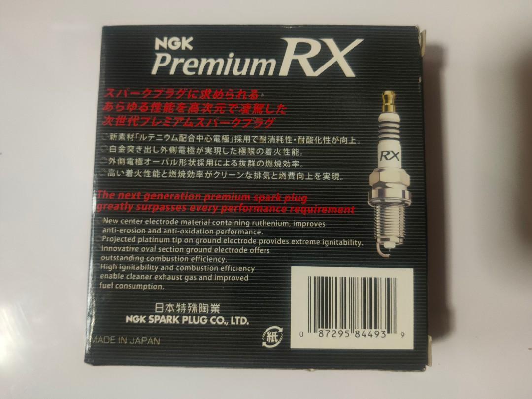 NGK Premium Rx Sparks plugs. Set of 4 pieces. Brand new, Car