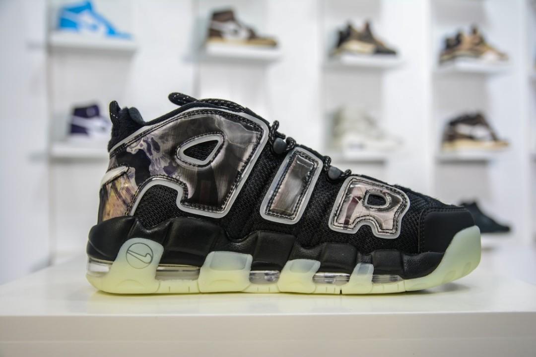Nike air uptempo shop glow in the dark