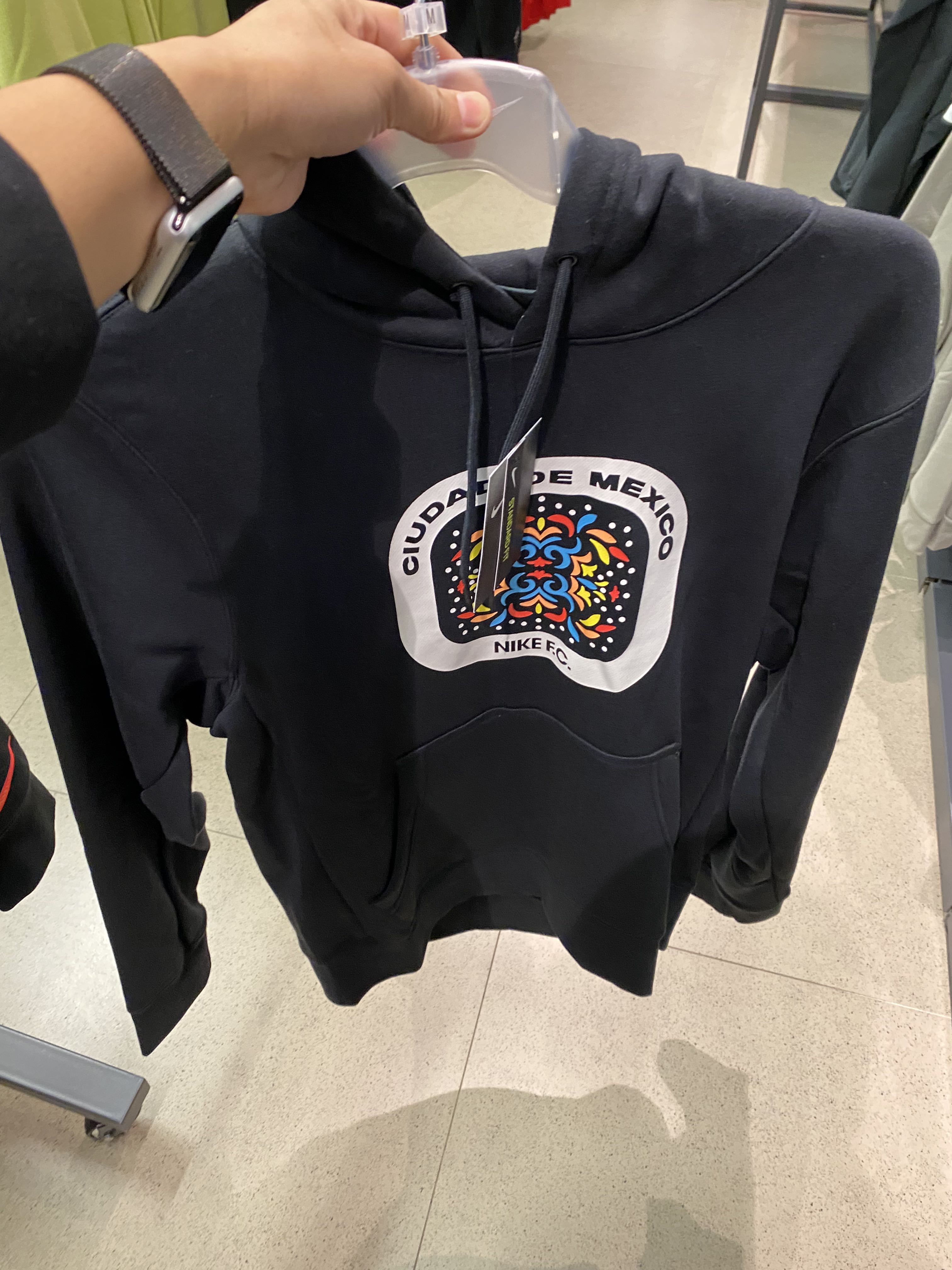 mustard nike hoodie