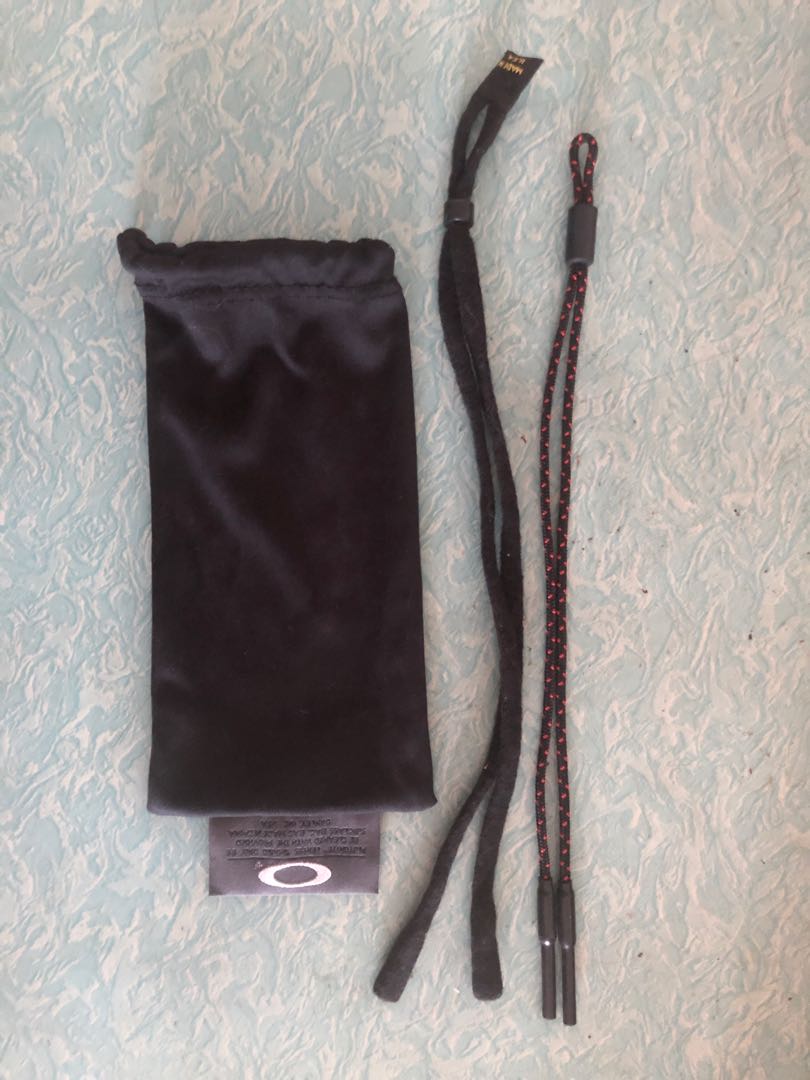 Oakley Microbag with Croakies and Rogz strap All Original, Sports