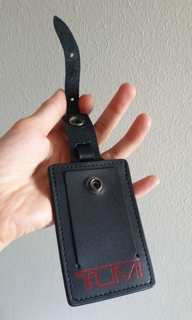 Original Tumi large luggage tag (Category: Luxury Bags & Wallets) located in San Juan City. Submitted by akioza (Listing ID 1126976032, Image 3). Description: Just stored, never used as seen in photos :) large Bought approx 5k+ No rush to sell. NEW, just stored. never used Can attach and secure in a variety of bags Laptop case, work bag, pouch, belt bag, backpack, tote, travel handcarry or checkin, key ring etc. Etc. multipurpose Leather is great