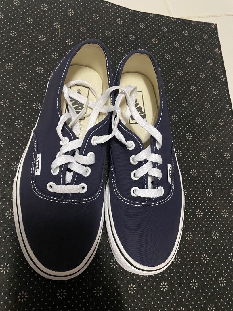 blue vans size 6