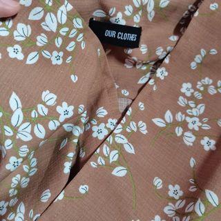 Outer oclo flower brown nude tali