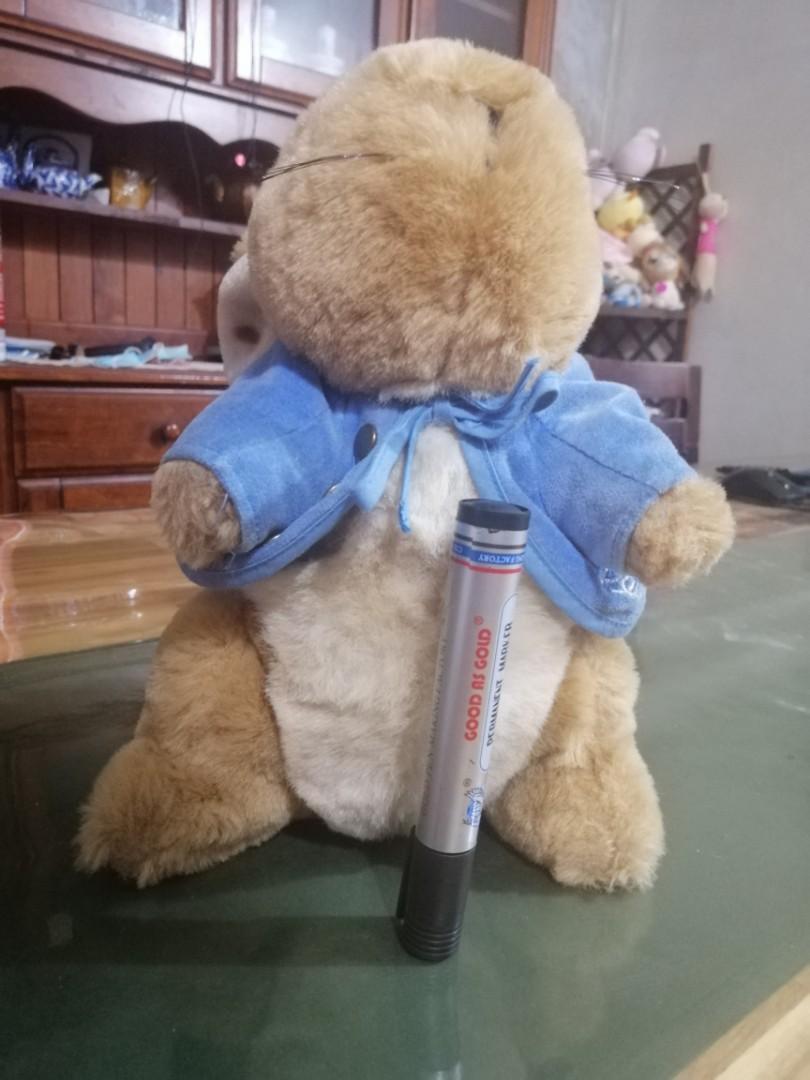 Peter rabbit laying tummy eden plushie soft toy, Hobbies & Toys, Toys ...