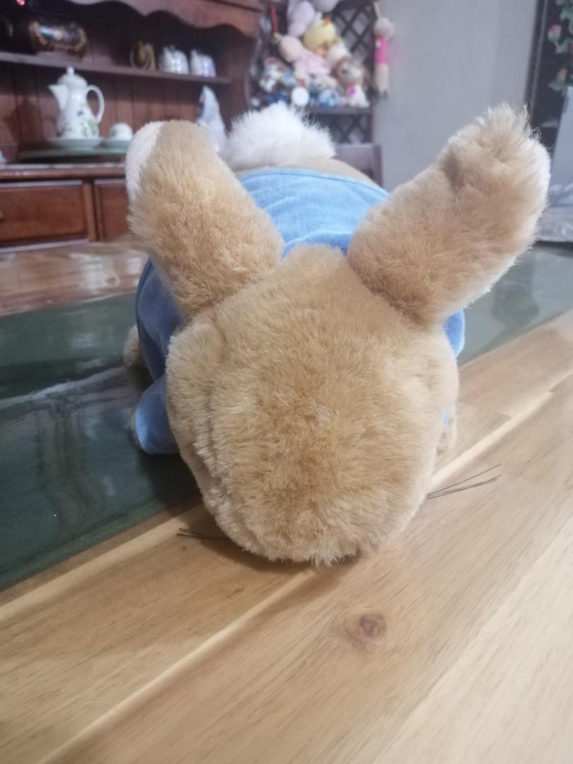 Peter rabbit laying tummy eden plushie soft toy, Hobbies & Toys, Toys ...