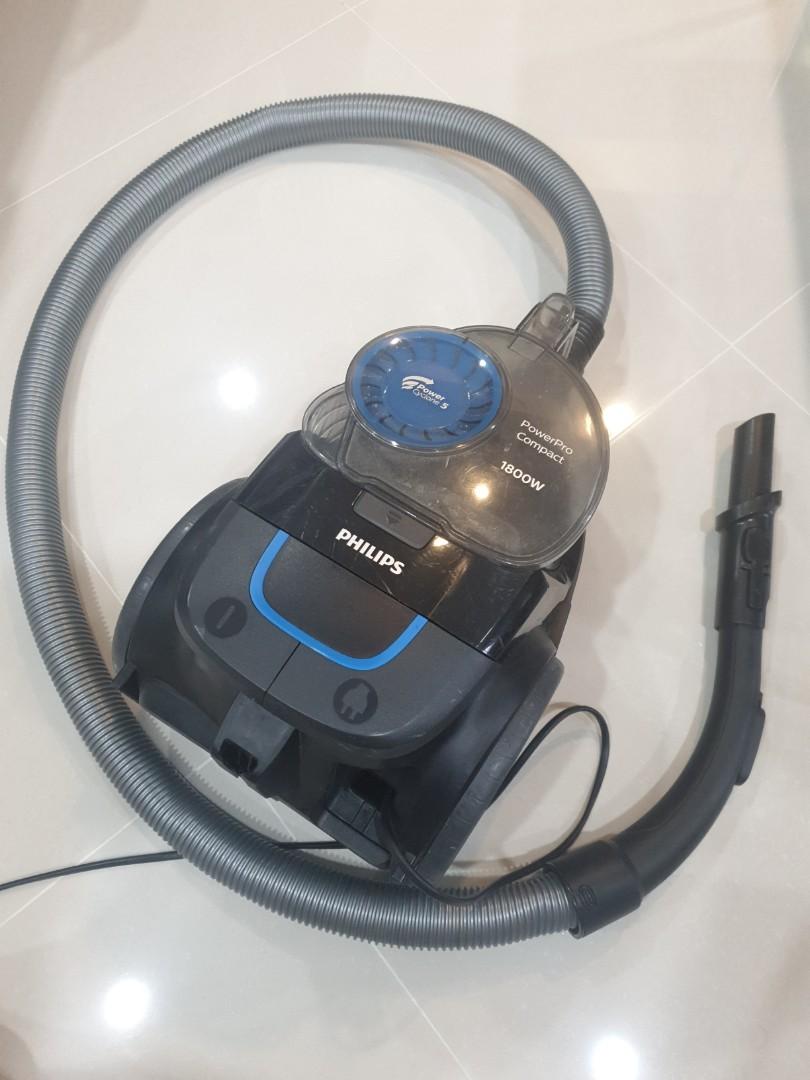 Philips power cyclone 5 1800W bagless vacuum cleaner, TV & Home ...