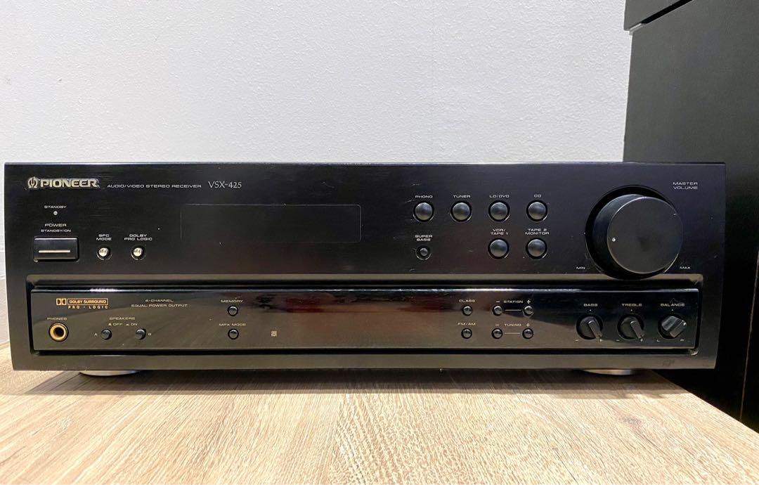 Pioneer VSX-425 Receiver and Technics speakers, Audio, Soundbars ...