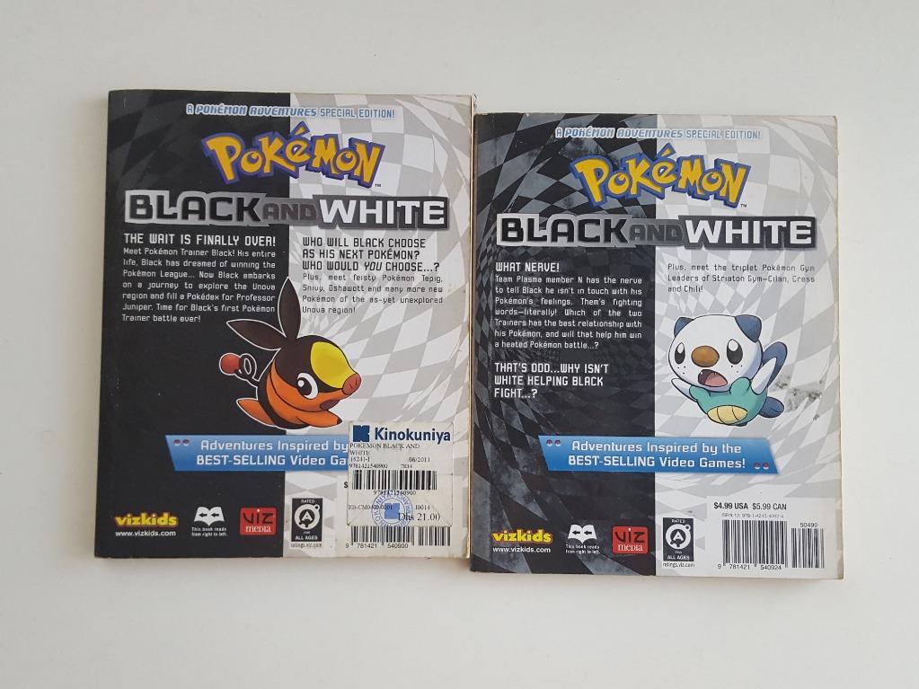 Pokemon Black & White Manga Volume 1 & 3, Hobbies & Toys, Books