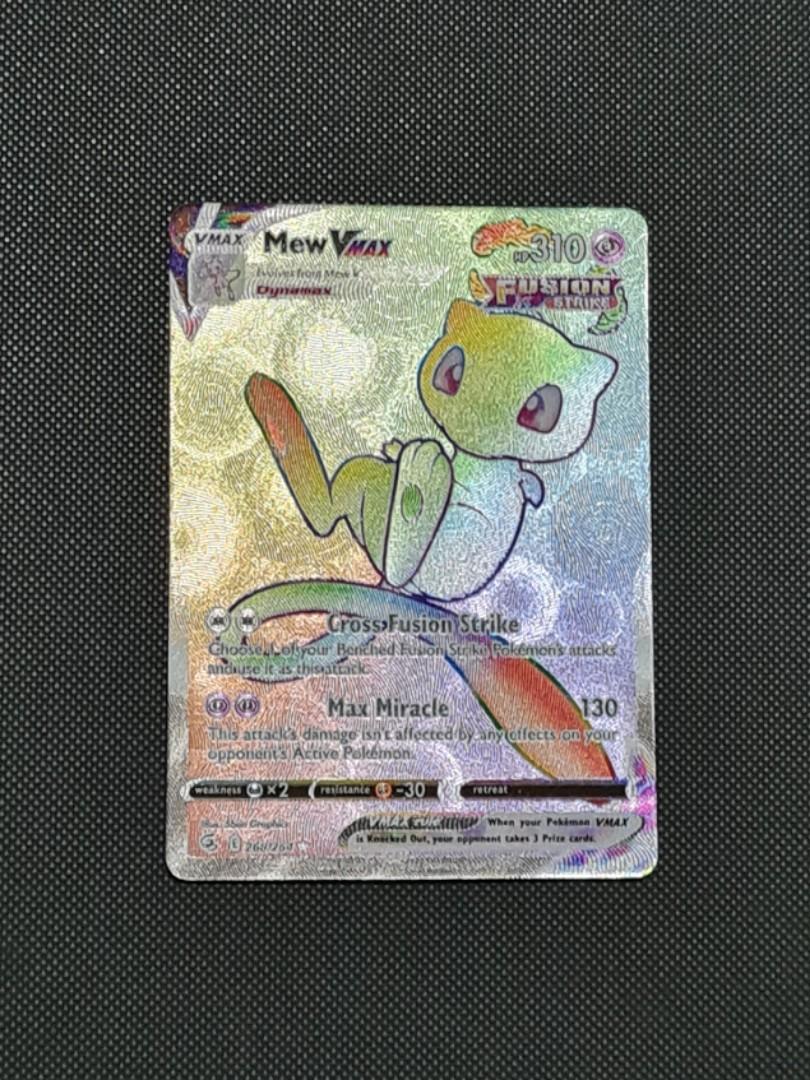 Pokemon Card Mew VMAX, Hobbies & Toys, Toys & Games on Carousell Pokemon Card Mew VMAX, Hobbies & Toys, Toys & Games on Carousell