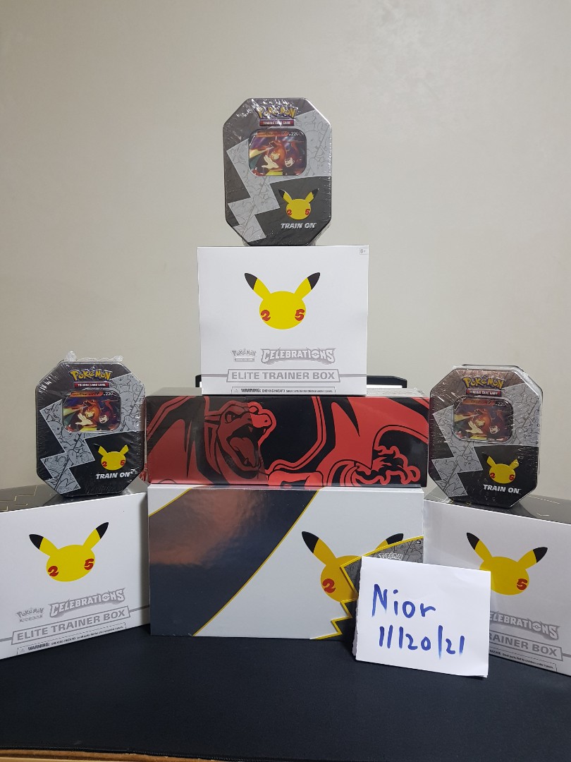 Pokemon celebration Ultra premium collection, Hobbies & Toys, Toys & Games on Carousell