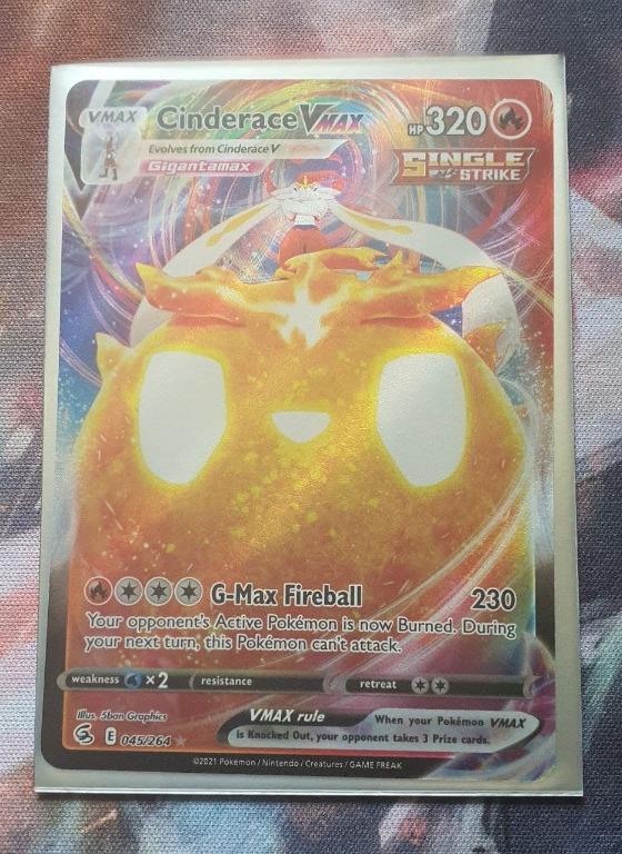 cinderace vmax alt art kelsionfire