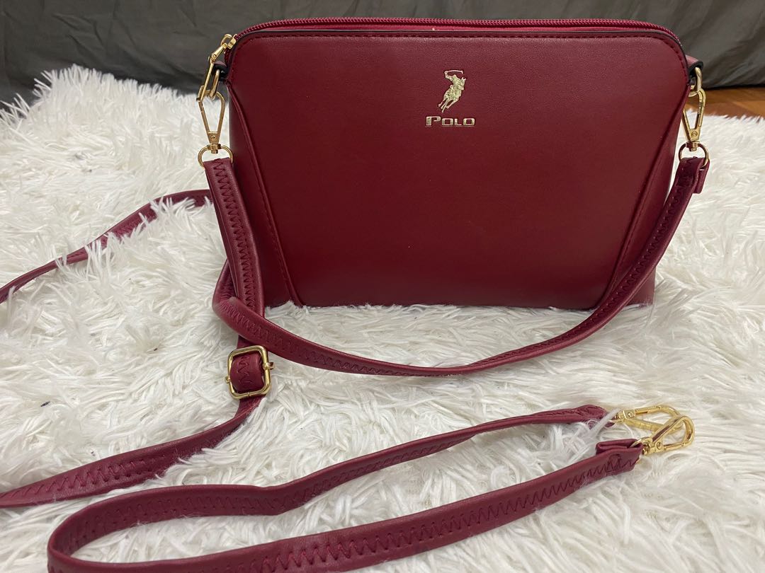 Polo sling bag, Luxury, Bags & Wallets on Carousell