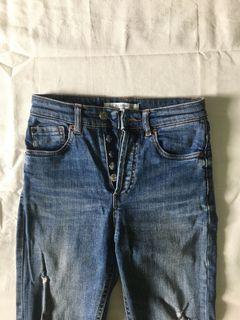 Pull and Bear Blue Jeans