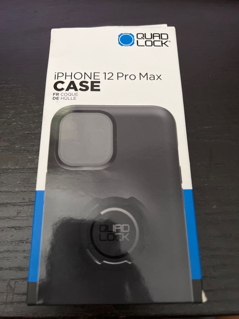 Quad Lock IPhone 12 pro max case, Sports Equipment, Bicycles & Parts