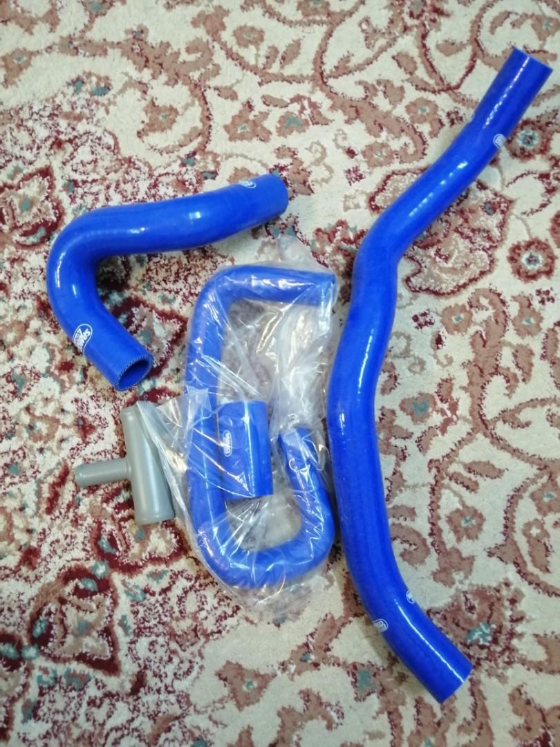 Radiator Hose Myvi / Myvi Lagi Best Blue Silicon Samco, Auto