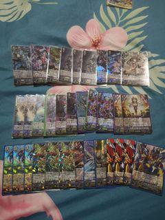 Random Vanguard foils old