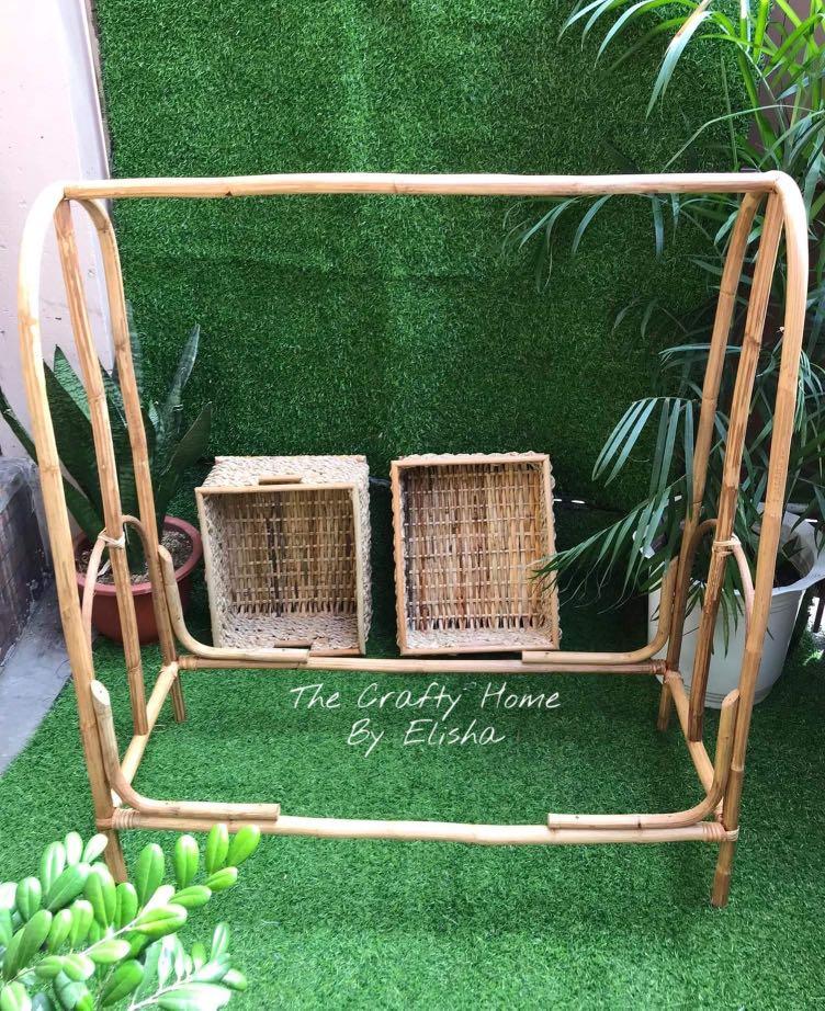 RATTAN RACK/RATTAN HANGING RACK, Furniture & Home Living, Home