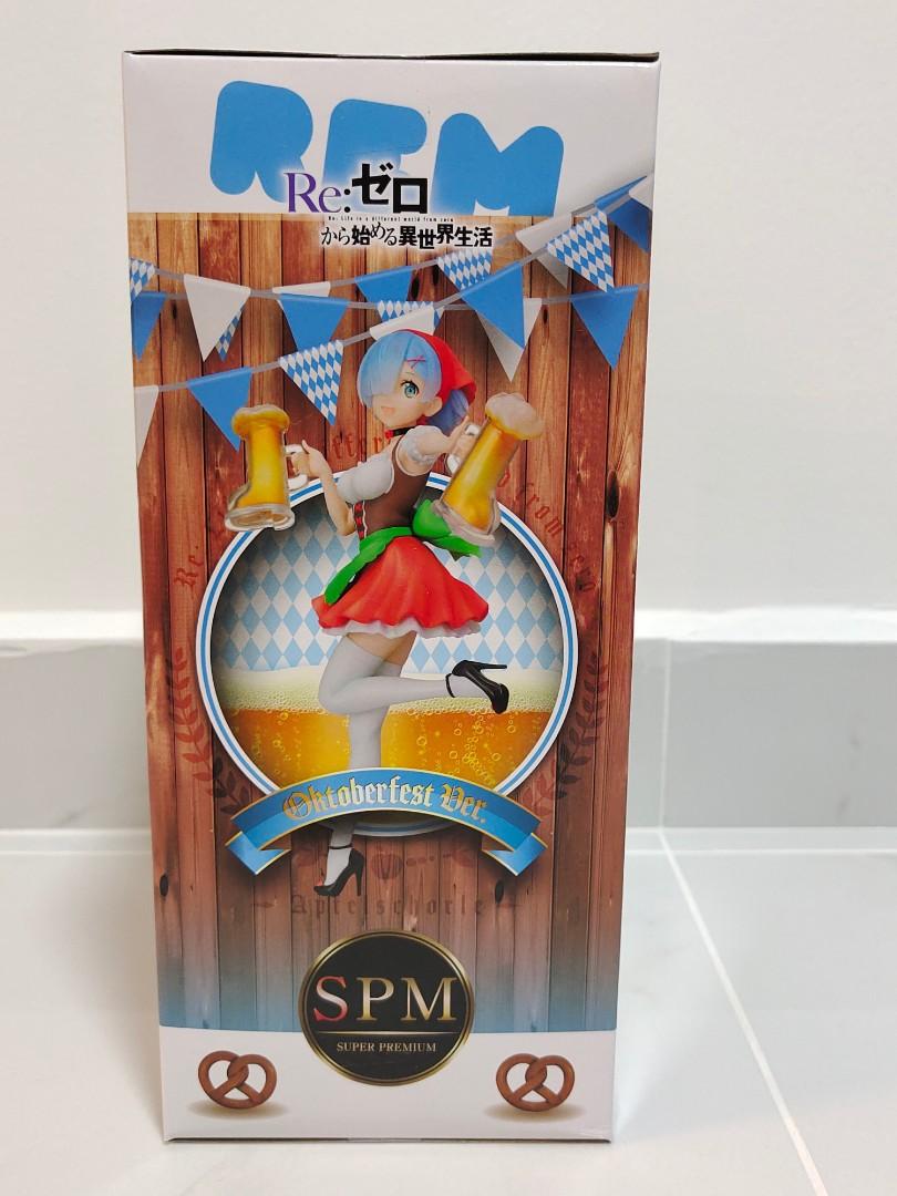 Re Zero Rem Oktoberfest Version SPM Figure, Hobbies & Toys, Toys