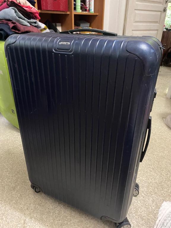 Rimowa Salsa 77 e tag check in L Matte Blue luggage