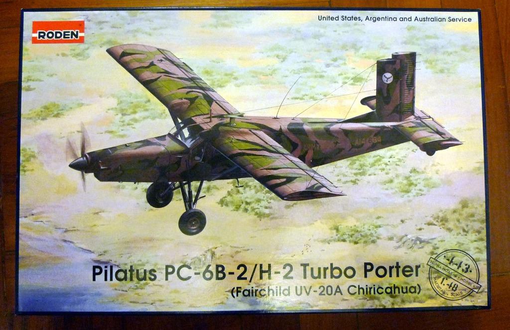 Roden 1/48 443 Pilatus PC-6B-2 H-2 Turbo Porter, 興趣及遊戲, 玩具