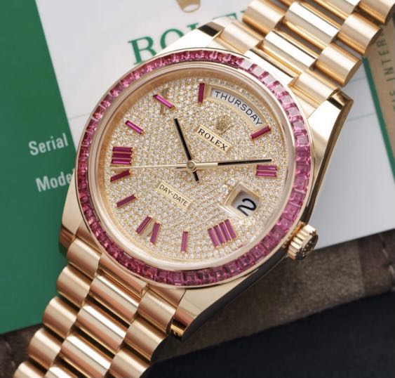 Factory set rolex top