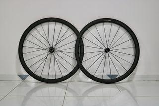SAKYA road bike Carbon wheelset instocks 50mm / 38mm depth powerway r13 hubs ceramic bearings [FREE INSTALLATION]