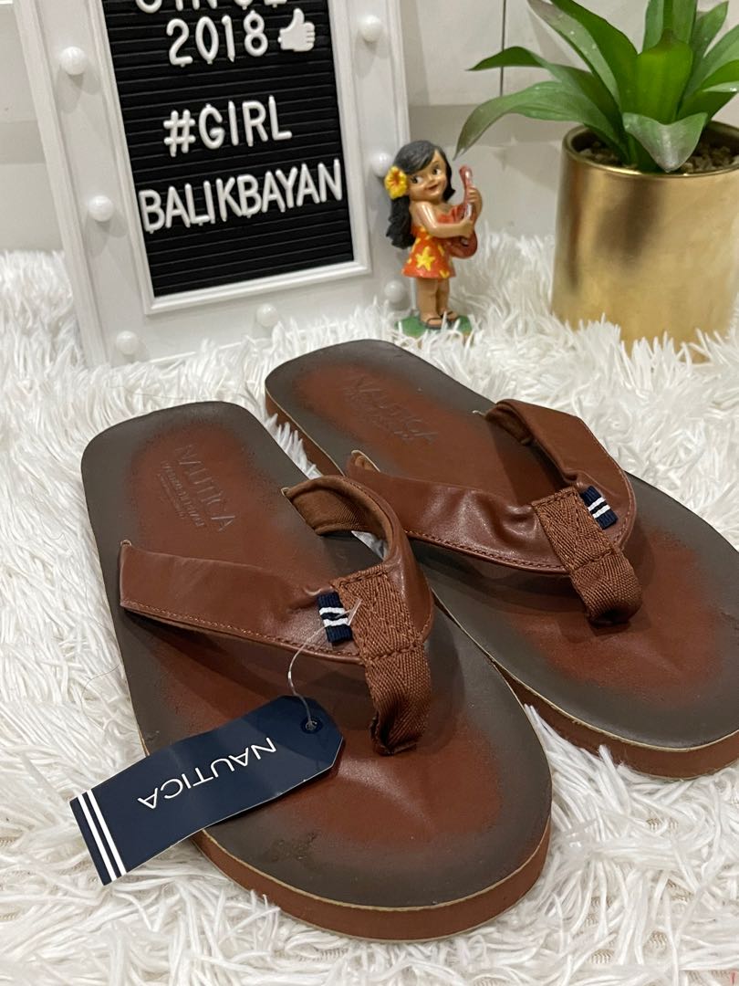 SALE Authentic men s NAUTICA slippers flip flops Men s Fashion