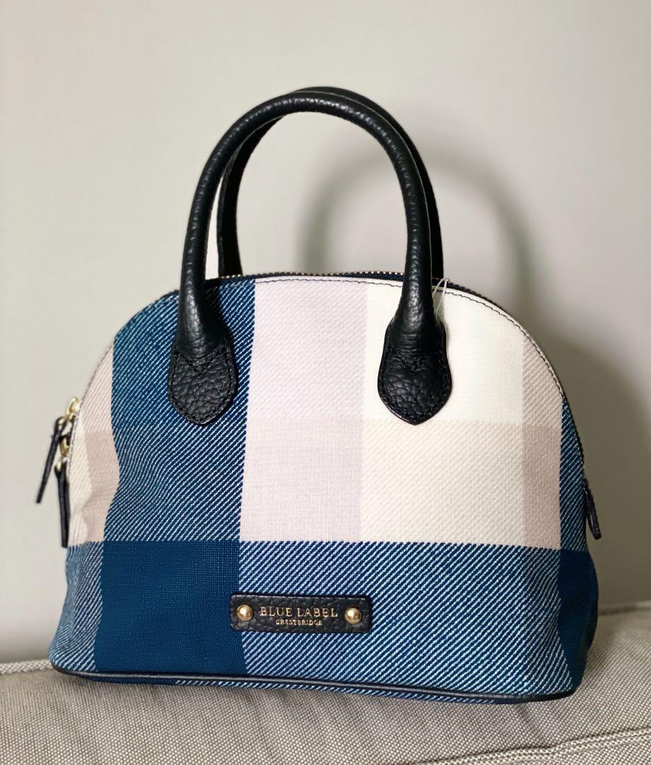 SALE‼️ Blue Label Burberry Dome Bag, Women's Fashion, Bags & Wallets,  Shoulder Bags on Carousell