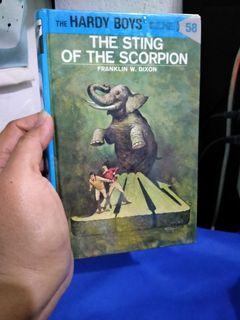 SALE! HARDY BOYS' THE STING OF THE SCORPION